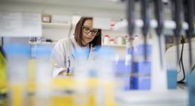 Scène de laboratoire