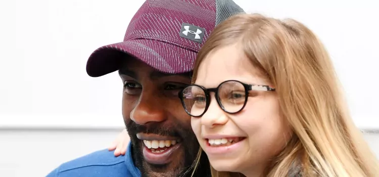 Noa Luu et Teddy Riner